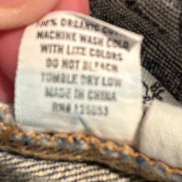 TAYLOR STITCH Sz 33 Slim Button Fly Mid-Wash 100% Organic Cotton Jeans - Picture 15 of 15